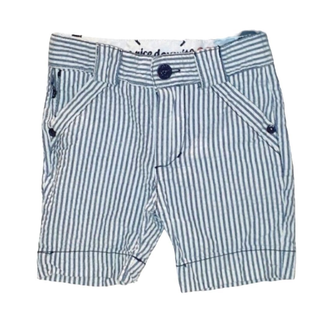 ‎Boboli striped shorts size 12 months🌈5 for $25